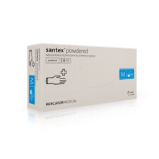 укавиці латексні припудрені Santex Powdered