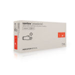 Рукавиці латексні припудрені Santex Powdered, Mercator Medical L