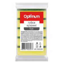 Губки кухонні Optimum 90*60*30mm, 5шт., PRO Service