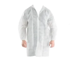 Халат поліпропіленовий на кнопках, XL, GET