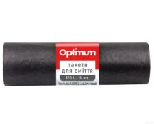 Пакети для сміття (чорний) LD 120л, 10 шт., PRO Service