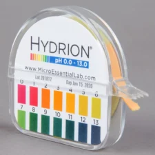 Тестові смужки для визначення рівня pH 0-13 Hydrion, Micro Essential Lab