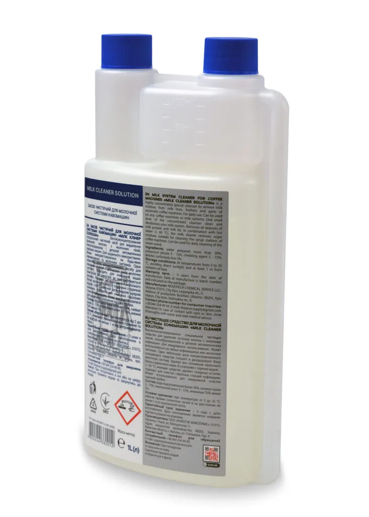 Milk Cleaner Solution 1 Novotech