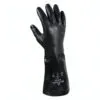 Хімічностійкі неопренові рукавиці чорні, SHOWA 3415