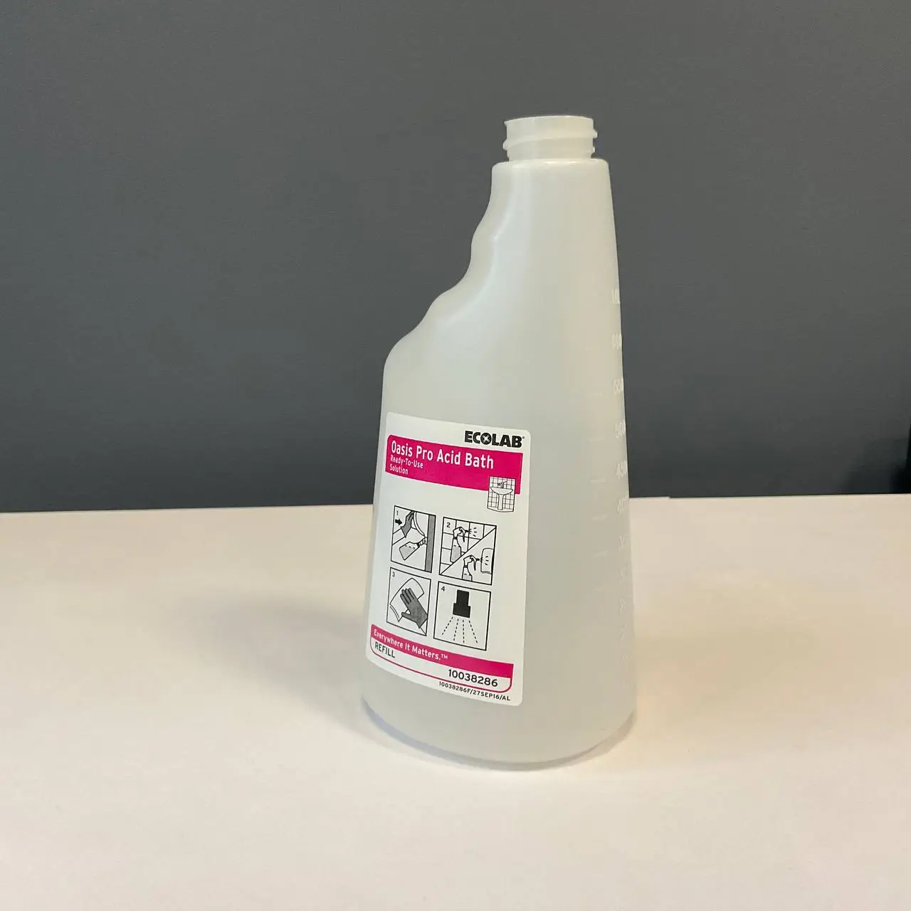 Пляшка для Oasis Pro Acid Bath 650мл Ecolab