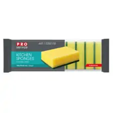 Губки кухонні Standart 100*70*30мм, 10 шт., PRO Service