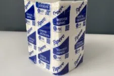Серветки для диспенсера, одношарові, 3 складення, 150шт.