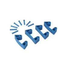 Гумові затискачі для настінних кріплень 4шт. синій, Vikan