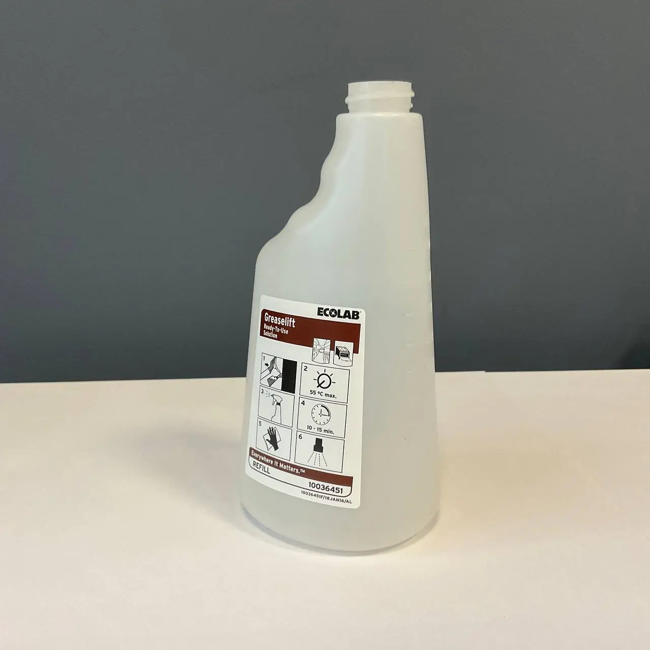 Пляшка для Greaselift 650мл Ecolab