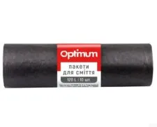 Пакети для сміття (чорний) LD 120л, 10 шт., PRO Service