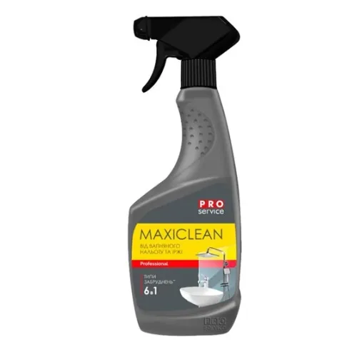 Засіб для ванної кімнати з розпилювачем MAXICLEAN 0.55л, PRO Service
