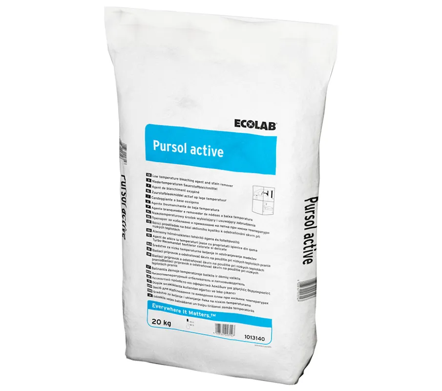 Кисневий відбілювач Pursol Active 20кг, Ecolab