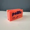 Губка для миття ванної Polifix, червона, м'який абразив, Ecolab