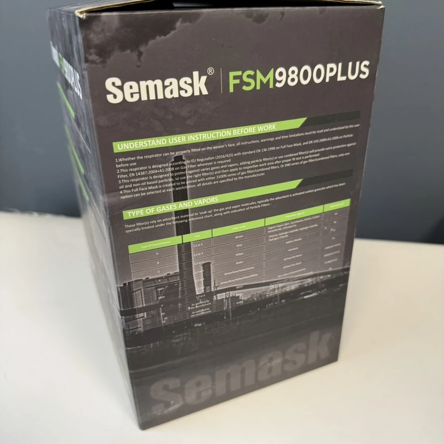 Повнолицьова маска FSM9800+, Semask