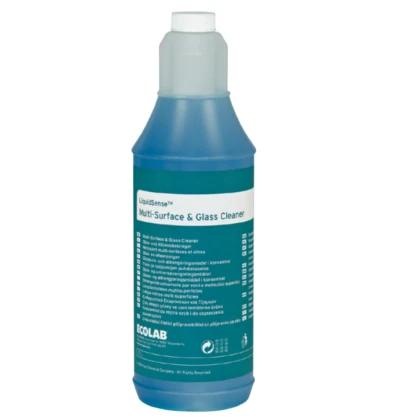 Висококонцентрований засіб для миття скла LiquidSensе Multi-Surface & Glass Cleaner 1л, Ecolab