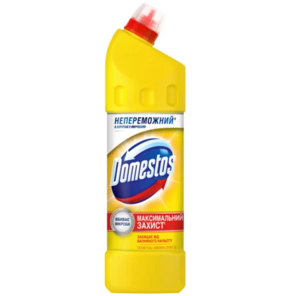 Засіб для миття унітазів Доместос Лимонна свіжість Domestos, 1л