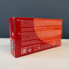 Рукавиці нітилові чорні міцні 5,5г, BSPKA, 100 шт/уп, розмір S, M, L, XL