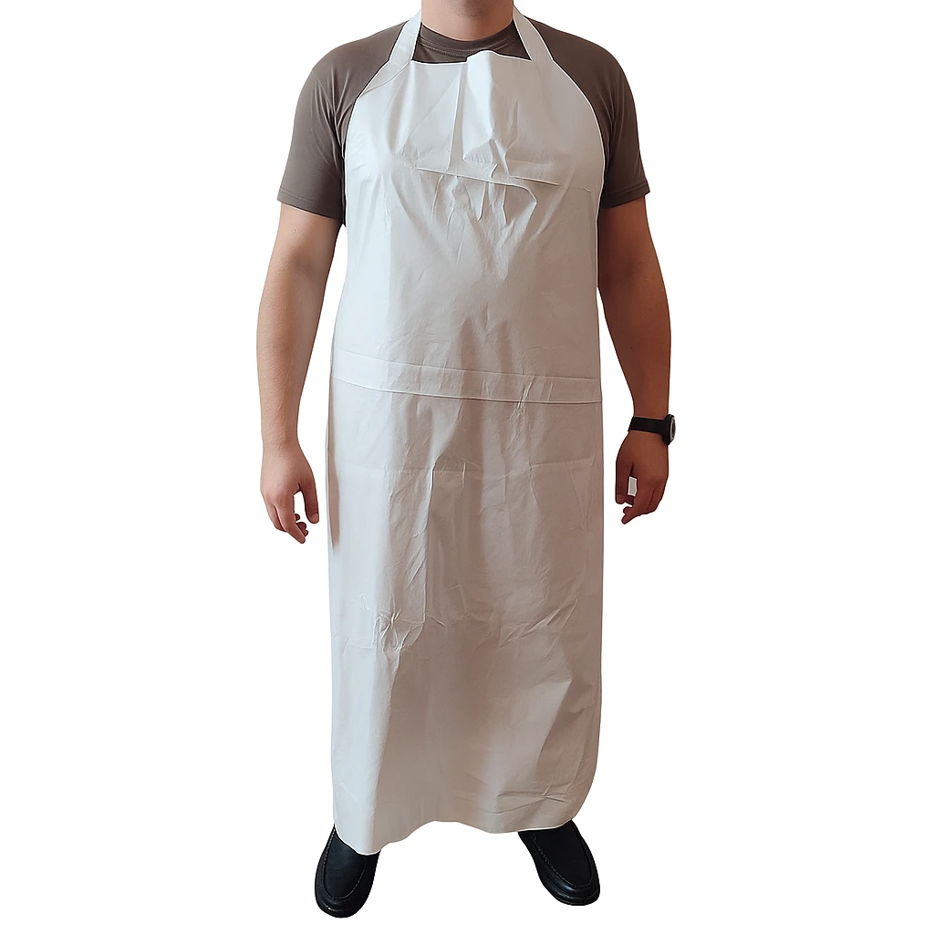 Фартух поліпропіленовий білий, 55 мкм, GET